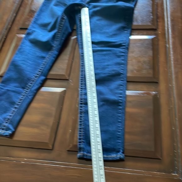 Women’s size 12 seven7 tummyless high-rise skinny blue jeans - Picture 2 of 16